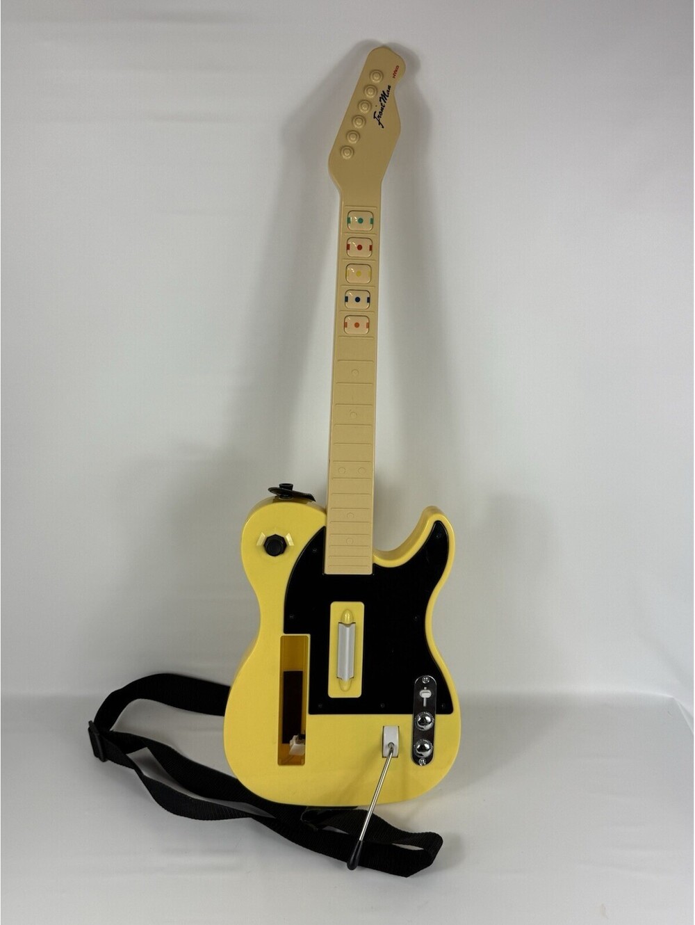 NYKO Front Man Yellow Wireless Guitar Controller For Nintendo Wii